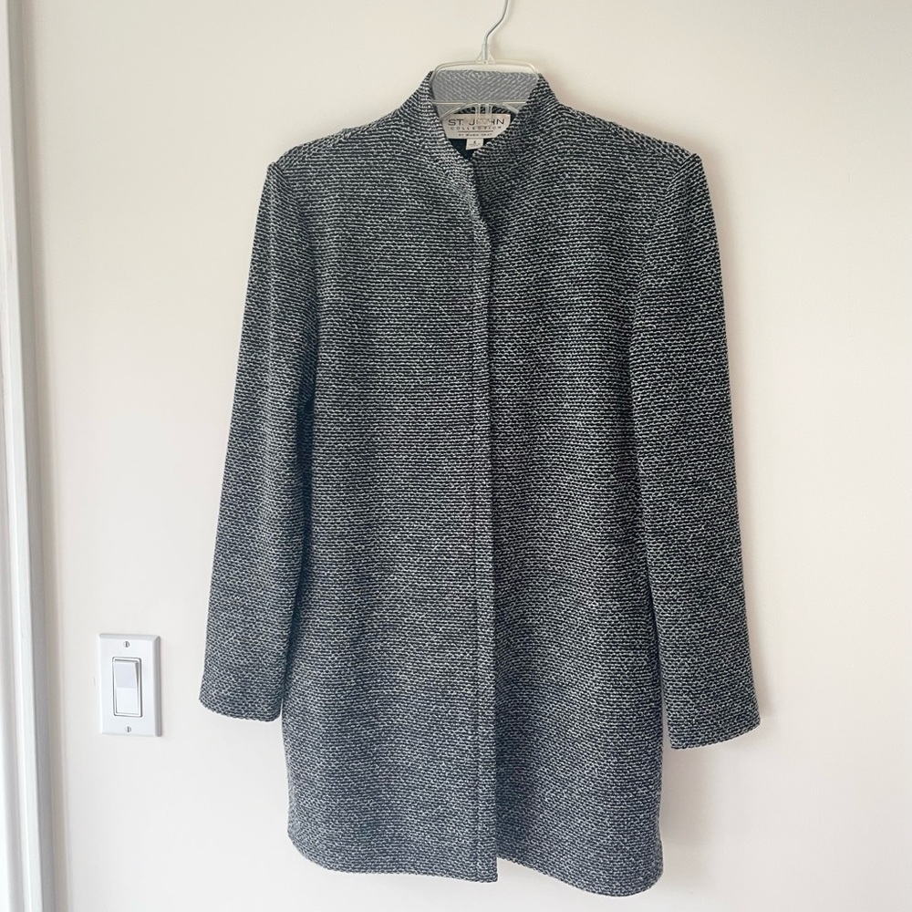 At John vintage marled gray pea coat: size 6